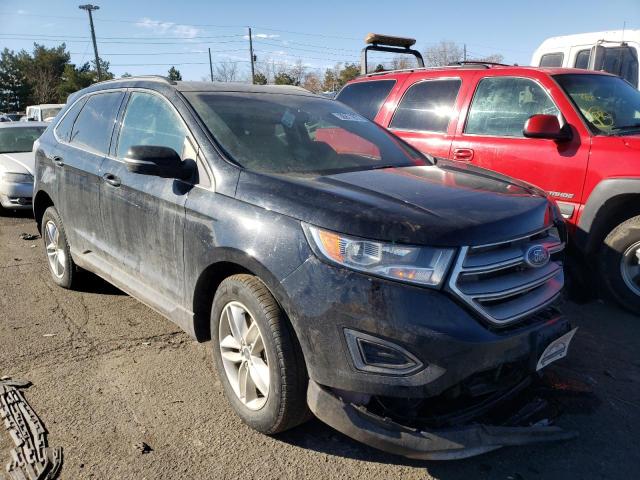 FORD EDGE SEL 2017 with VIN 2FMPK4J95HBB33940 - Photo from auction