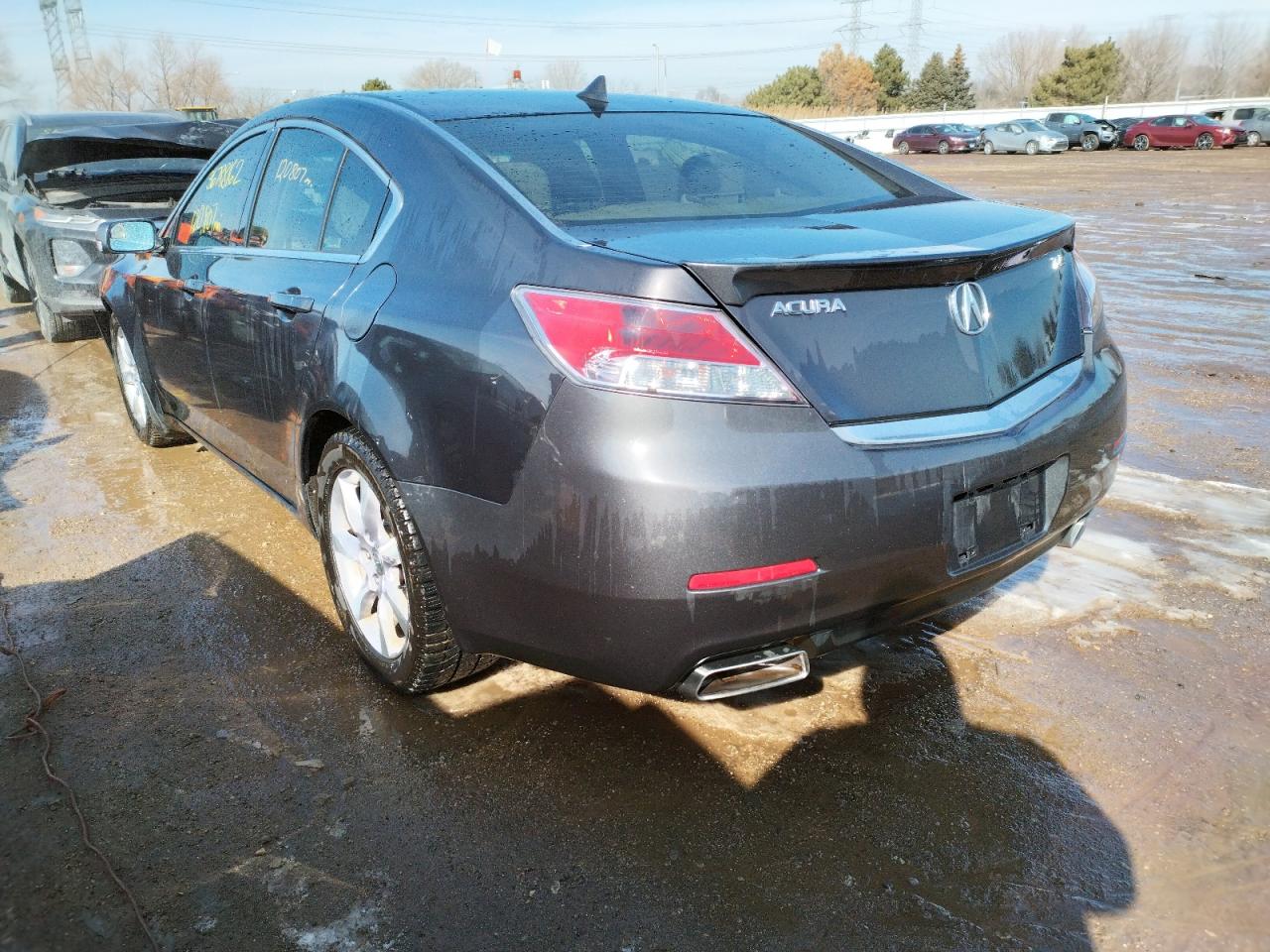Photo 3 from auction – 2012 ACURA TL with VIN 19UUA8F57CA017037