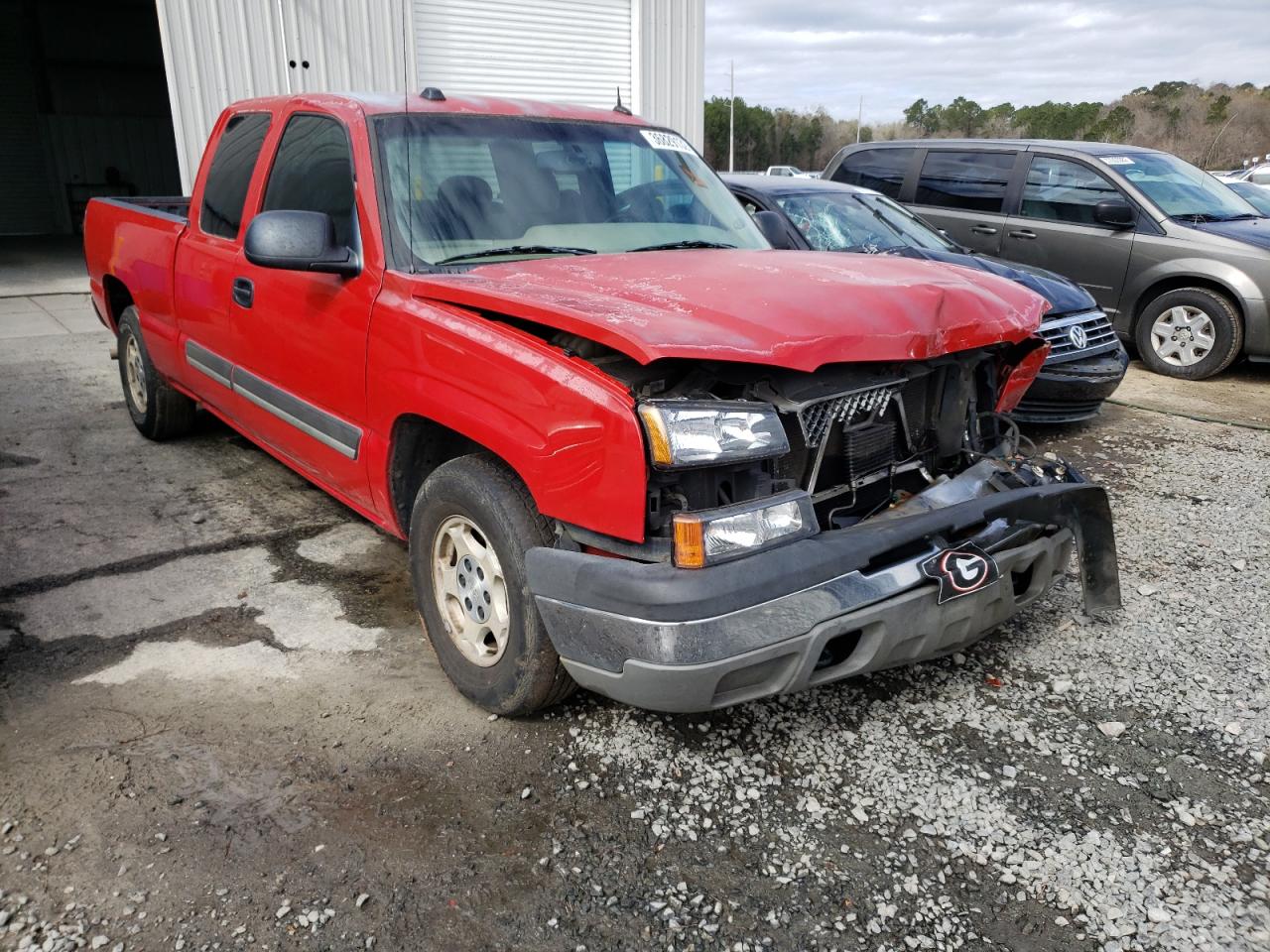 CHEVROLET SILVERADO 2004 with VIN 2GCEC19T641344636 - Photo from auction