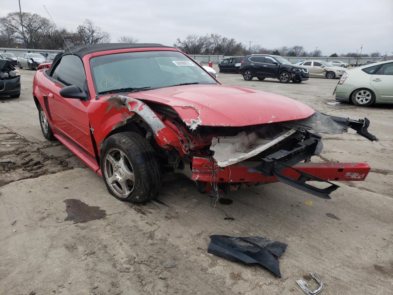 FORD MUSTANG 2003 with VIN 1FAFP44463F418547 - Photo from auction