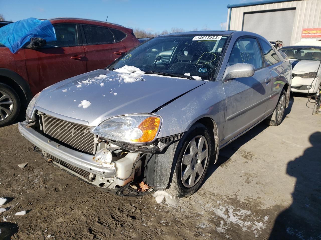 Photo 2 from auction – 2002 HONDA CIVIC EX with VIN 1HGEM22092L088536