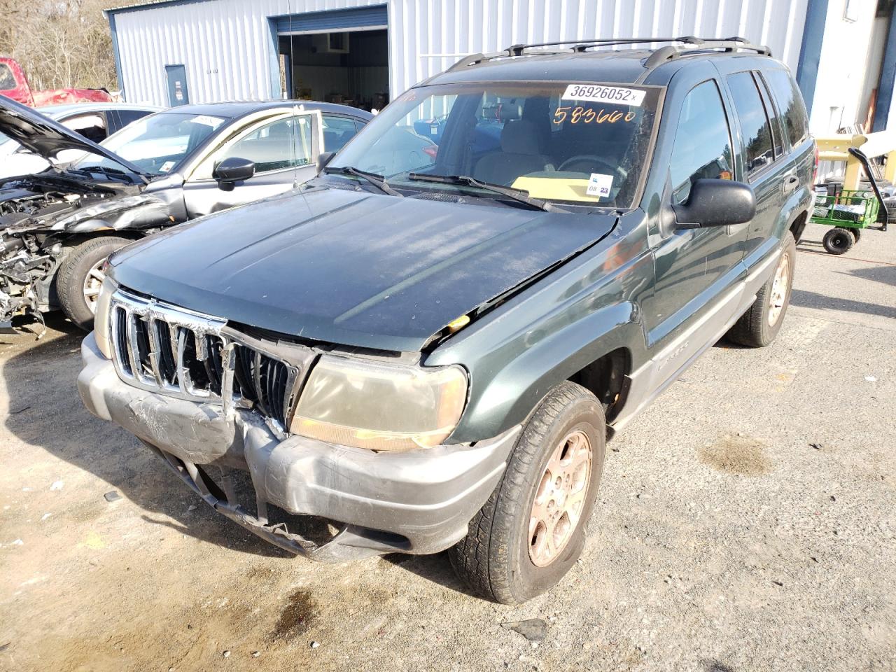 Photo 2 from auction – 2001 JEEP GRAND CHER with VIN 1J4GX48S41C583660