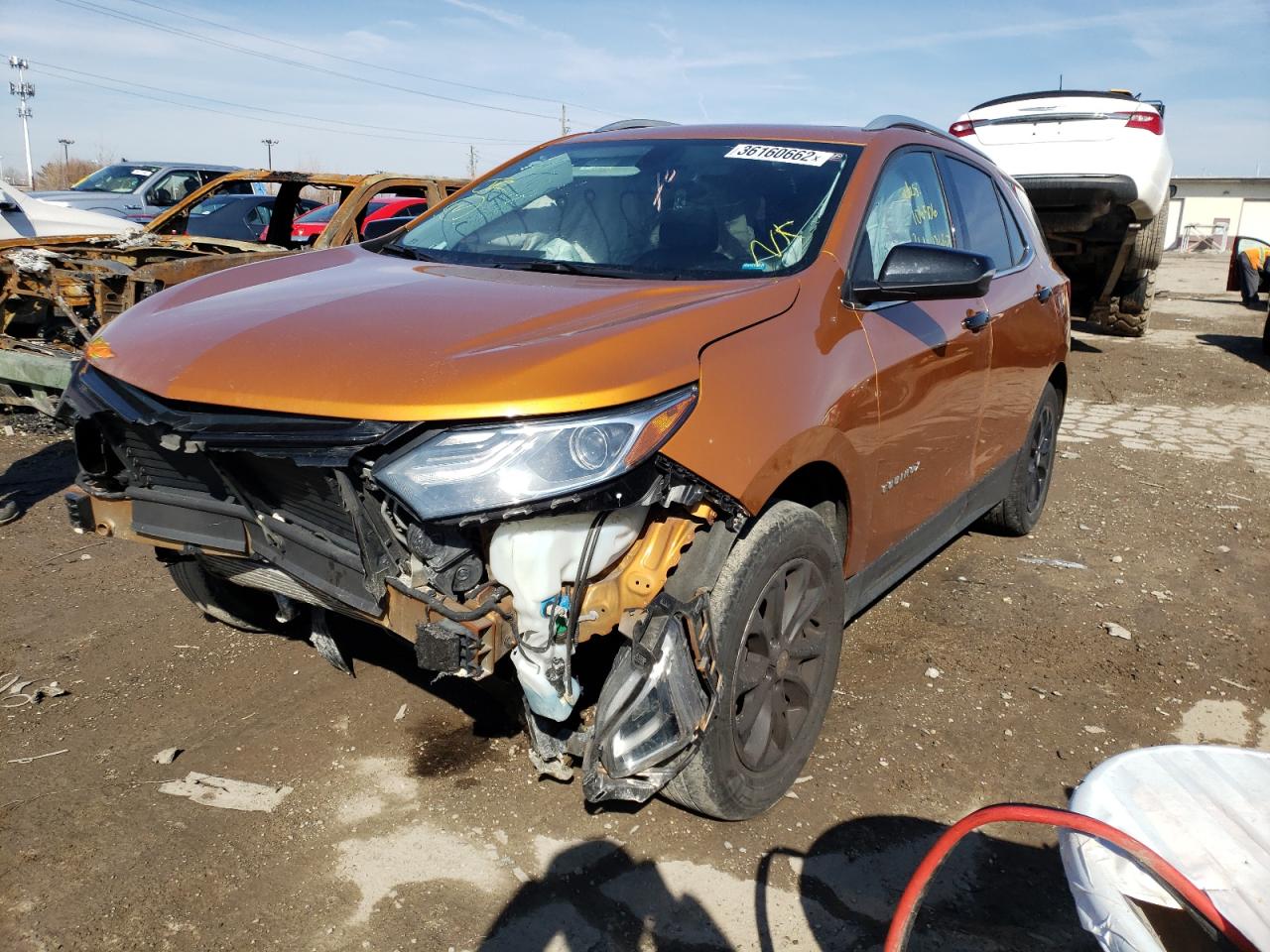 Photo 2 from auction – 2018 CHEVROLET EQUINOX LT with VIN 2GNAXJEV5J6106888
