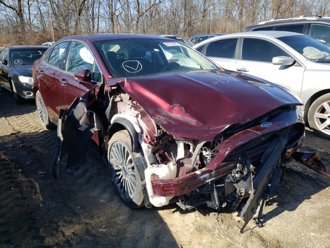 Photo 1 from auction – 2017 FORD FUSION TIT with VIN 3FA6P0K94HR302409