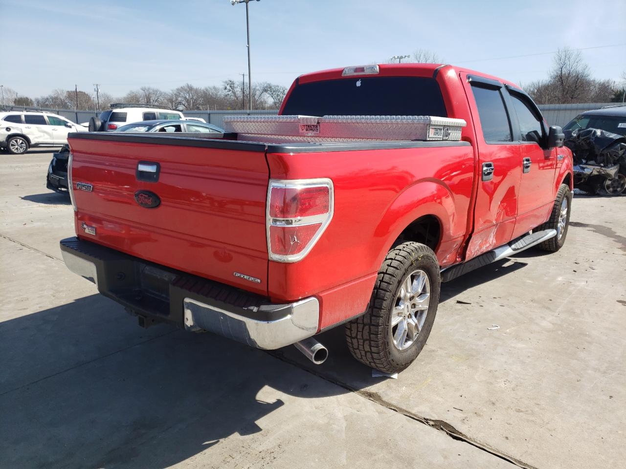Photo 4 from auction – 2012 FORD F150 SUPER with VIN 1FTFW1CF4CFA41599