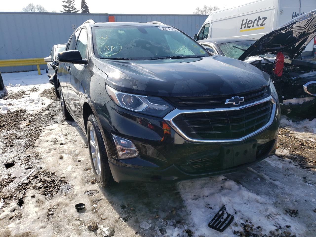 CHEVROLET EQUINOX LT 2018 with VIN 2GNAXJEV1J6350697 - Photo from auction