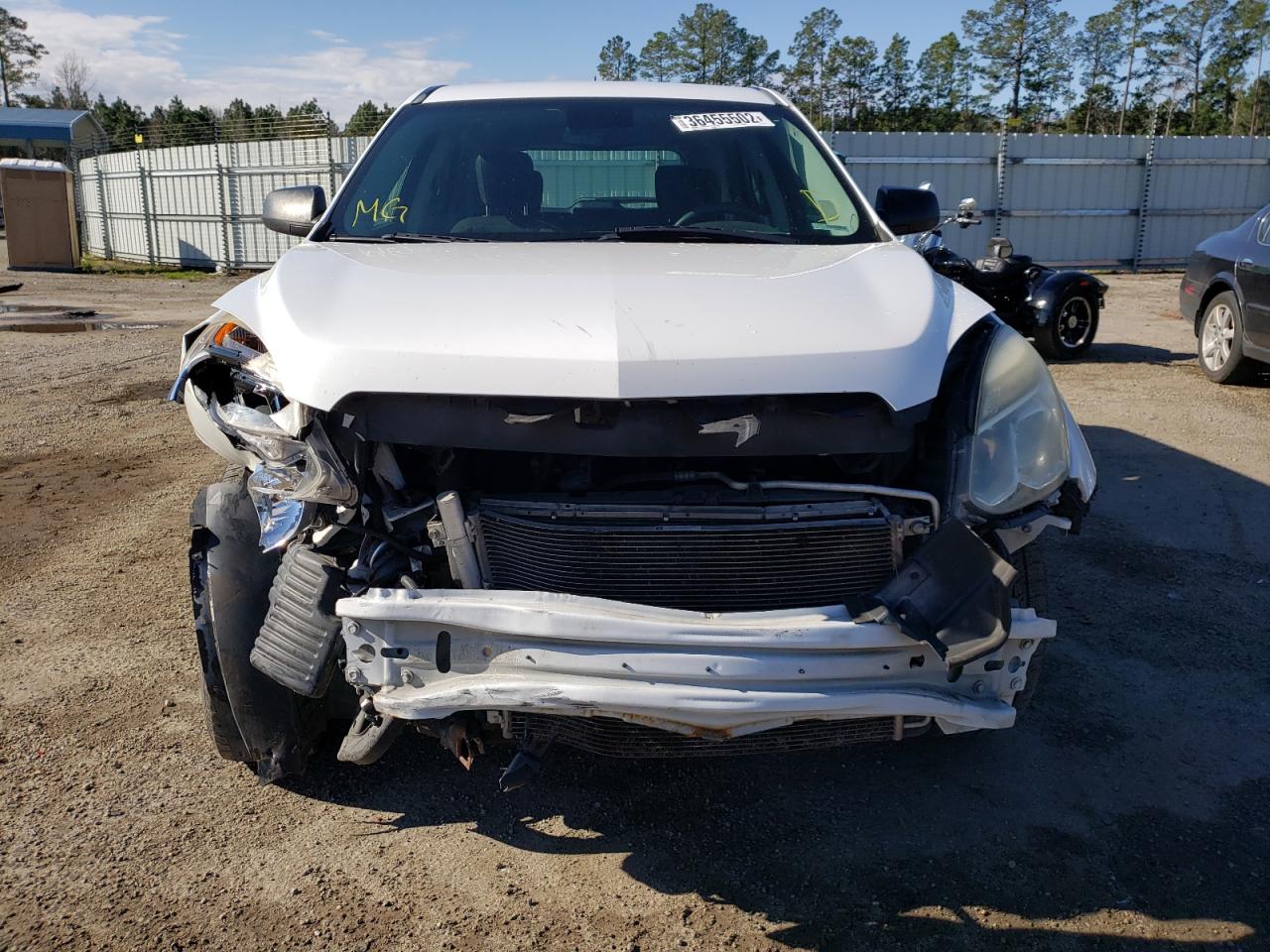 Photo 9 from auction – 2016 CHEVROLET EQUINOX LS with VIN 2GNALBEK3G6209405