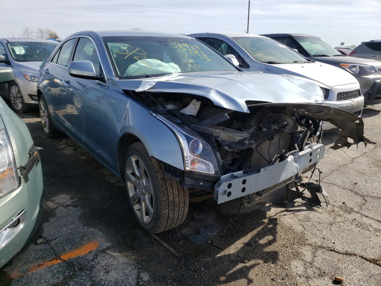 CADILLAC ATS 2013 with VIN 1G6AG5RX2D0170186 - Photo from auction