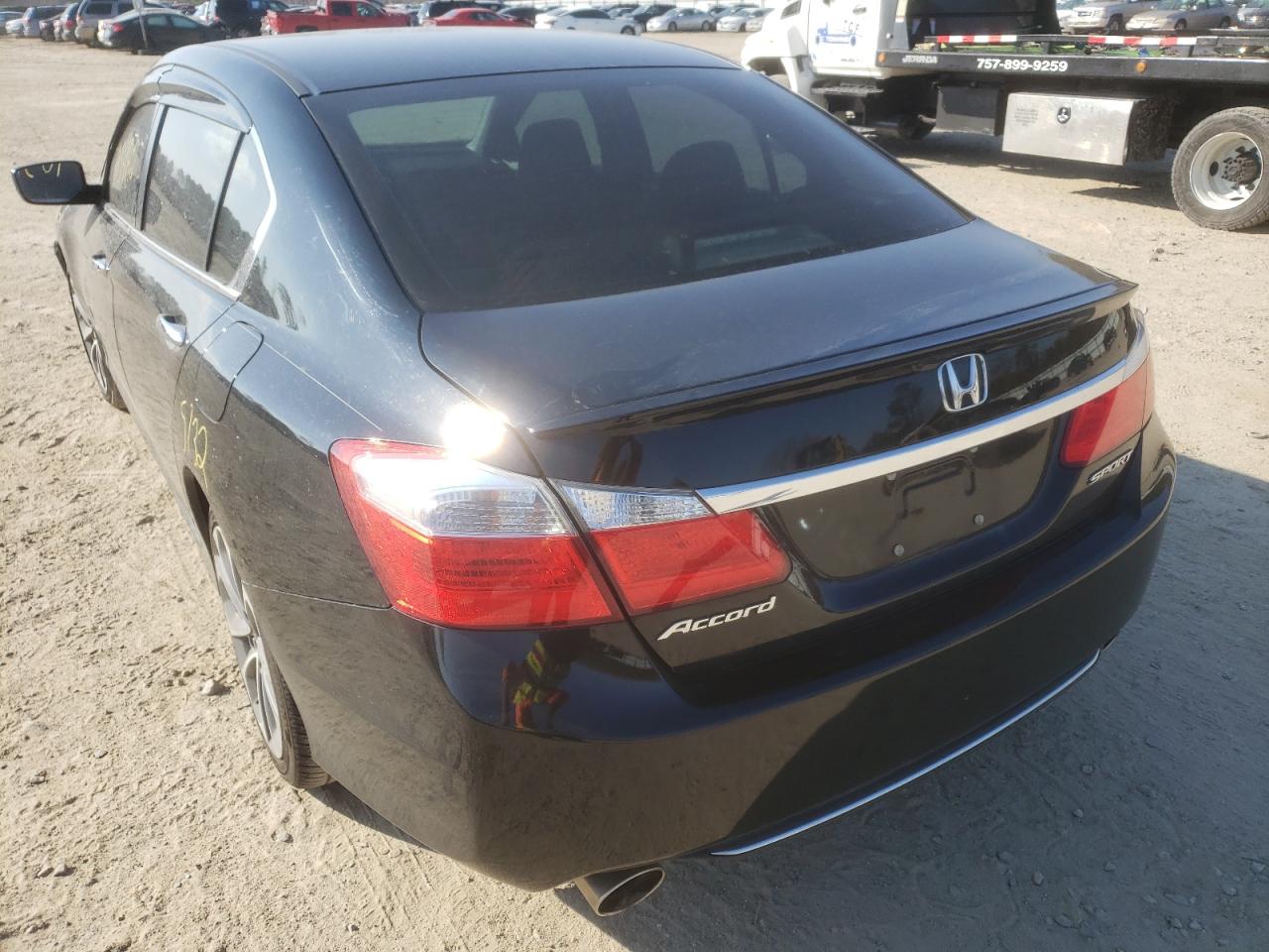 Photo 3 from auction – 2015 HONDA ACCORD SPO with VIN 1HGCR2E58FA146962