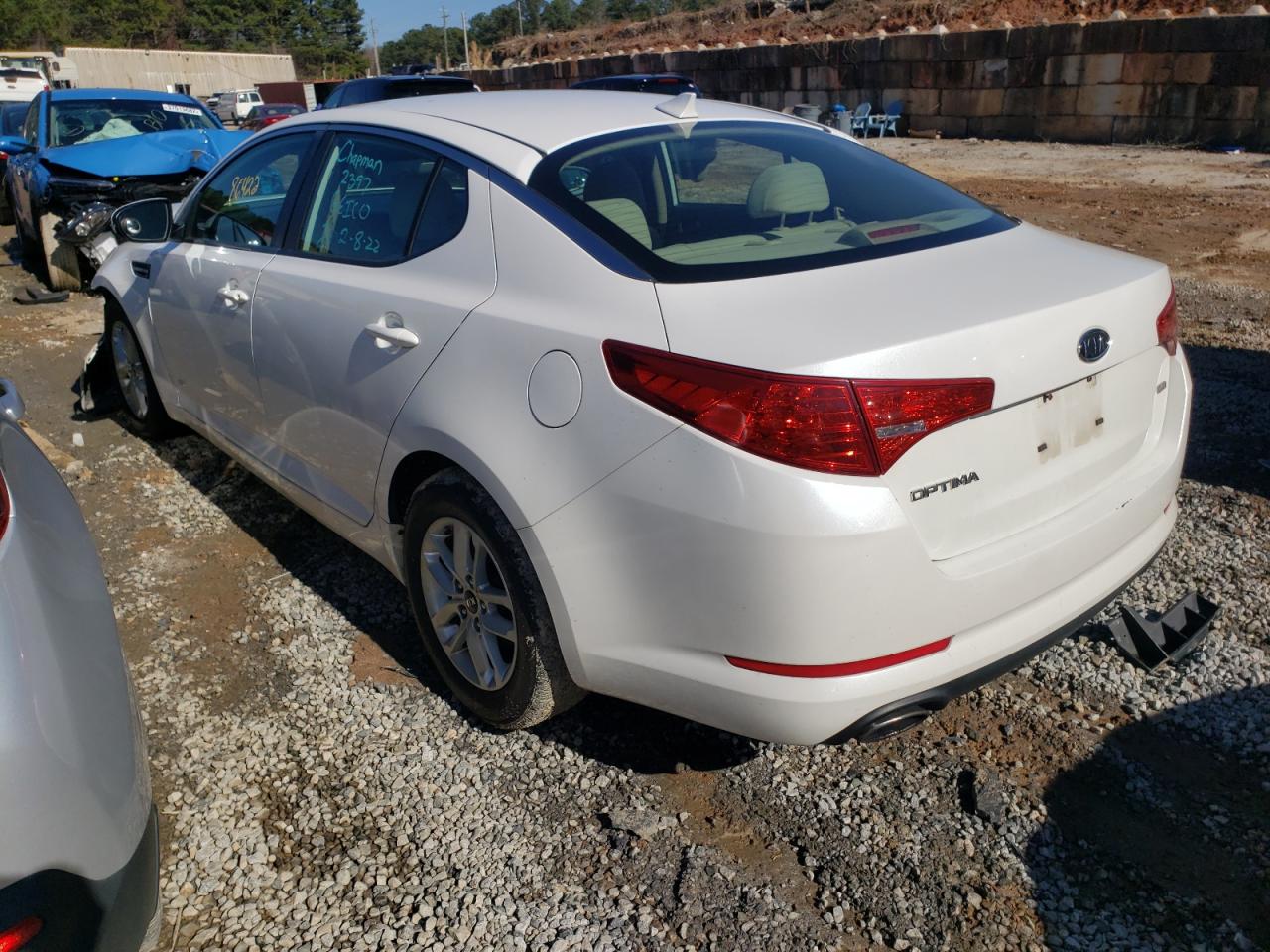 Photo 3 from auction – 2011 KIA OPTIMA LX with VIN KNAGM4A73B5119279