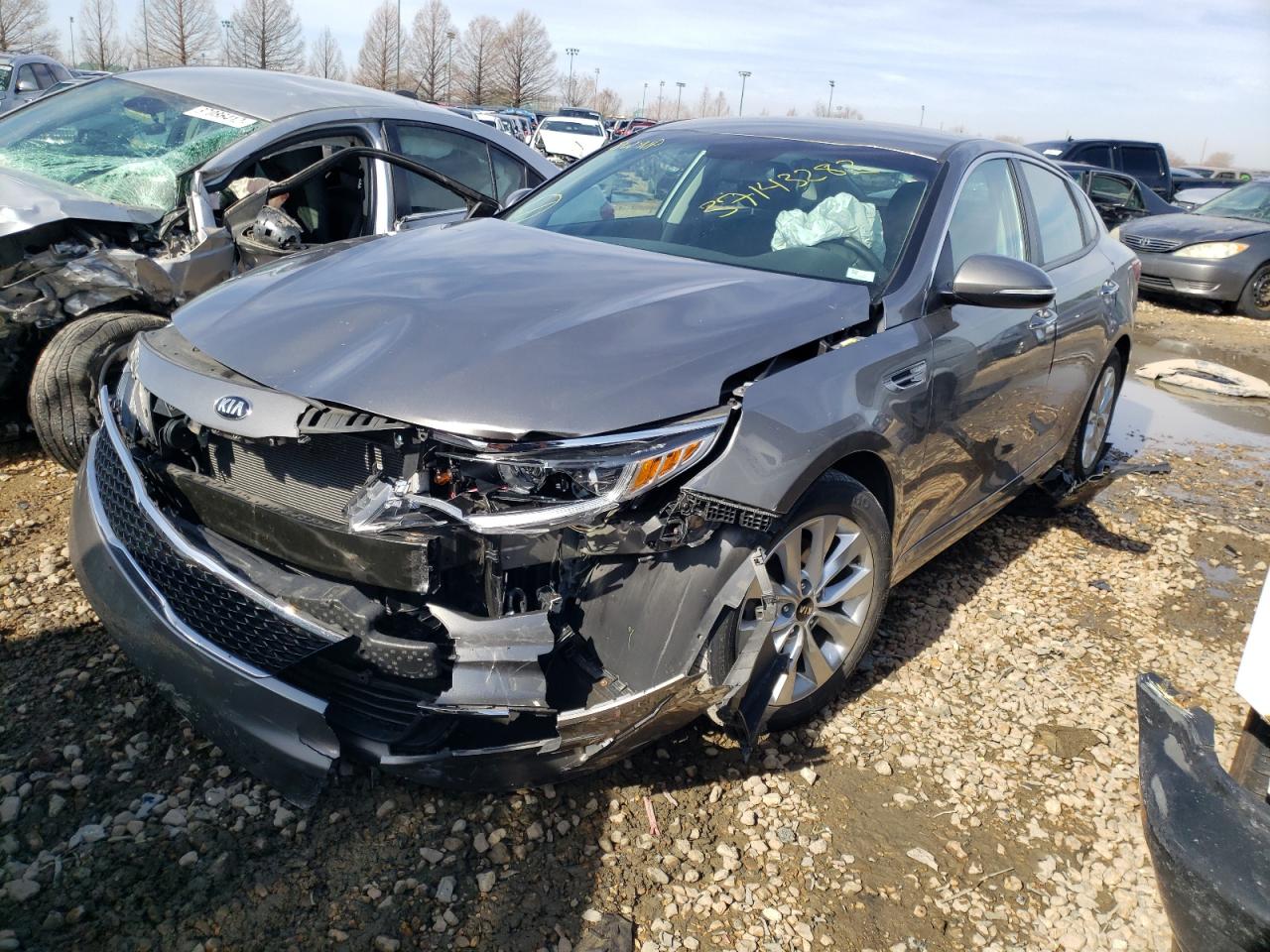 Photo 2 from auction – 2016 KIA OPTIMA LX with VIN 5XXGT4L36GG083154