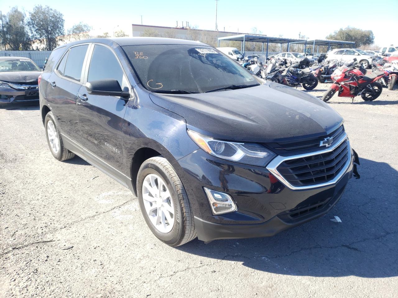 Photo 1 from auction – 2021 CHEVROLET EQUINOX LS with VIN 3GNAXHEV5MS104279