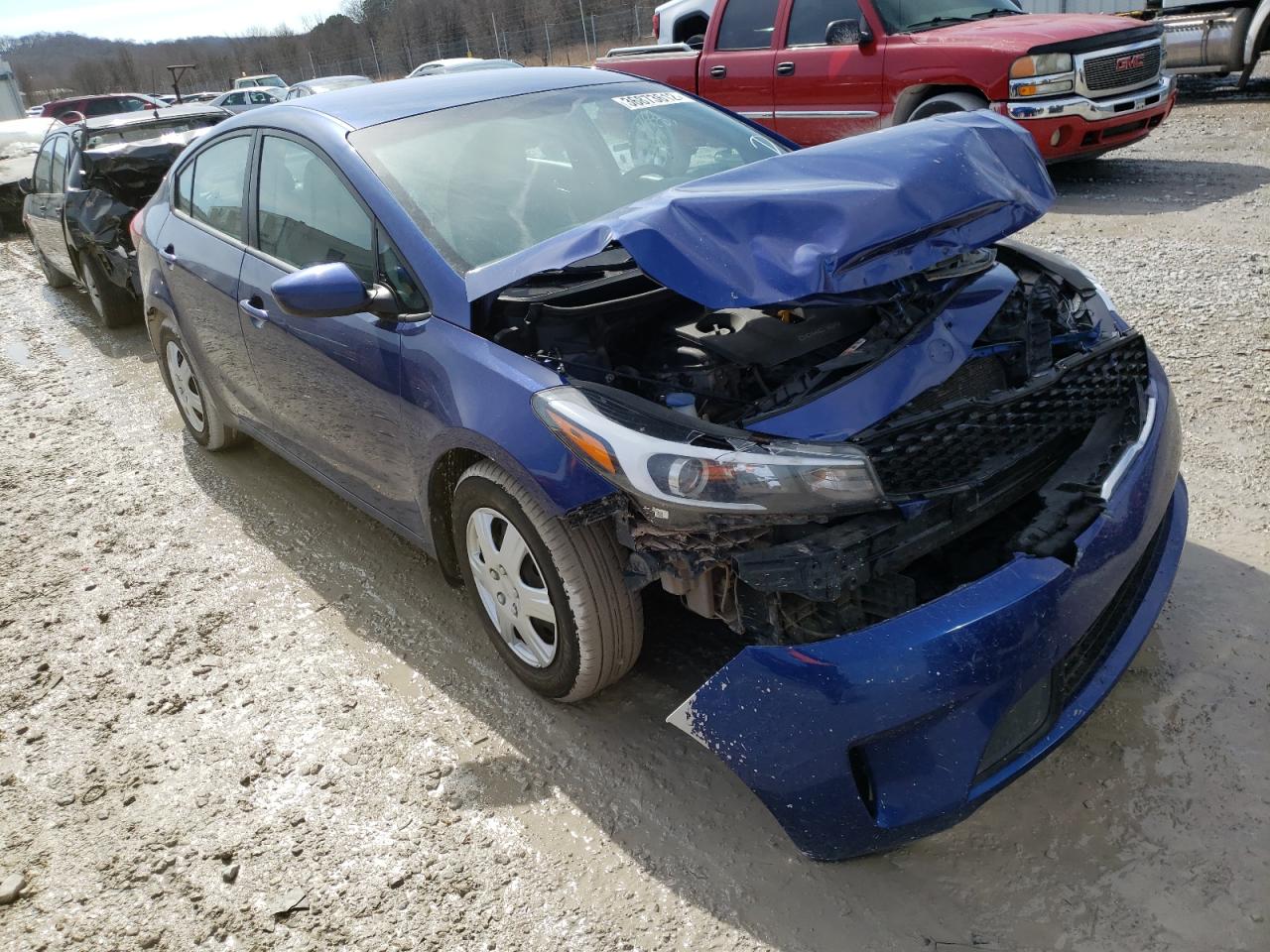 KIA FORTE LX 2017 with VIN 3KPFL4A7XHE089115 - Photo from auction