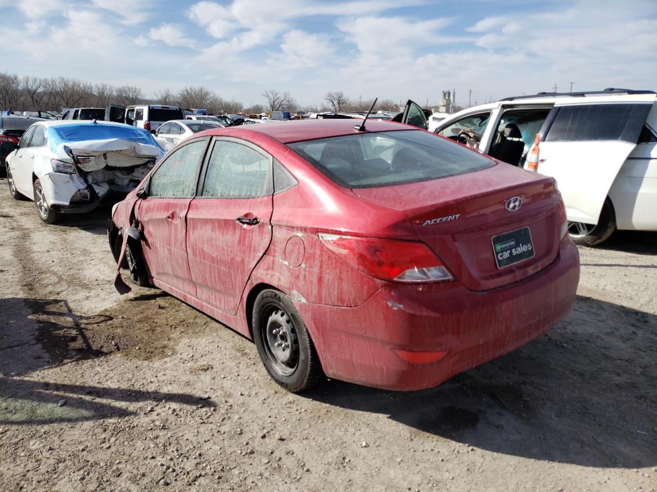 Photo 3 from auction – 2017 HYUNDAI ACCENT SE with VIN KMHCT4AE6HU306707