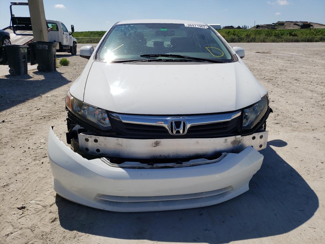 Photo 9 from auction – 2012 HONDA CIVIC LX with VIN 19XFB2E56CE057397