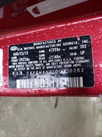 Photo 10 from auction – 2013 KIA OPTIMA LX with VIN 5XXGM4A72DG250382