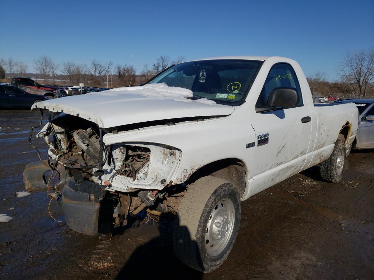 Photo 2 from auction – 2008 DODGE RAM 2500 S with VIN 3D7KS26D98G110390