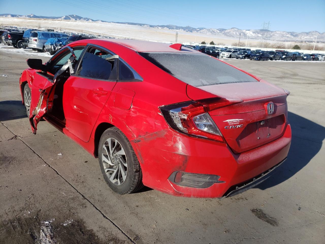 Photo 3 from auction – 2017 HONDA CIVIC EX with VIN 2HGFC2F73HH516993