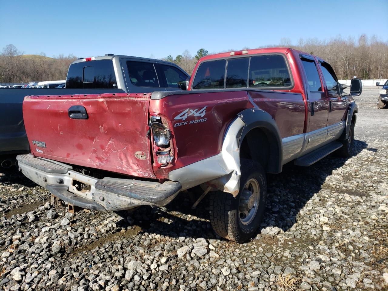 Photo 4 from auction – 2001 FORD F250 SUPER with VIN 1FTNW21F71EC71905
