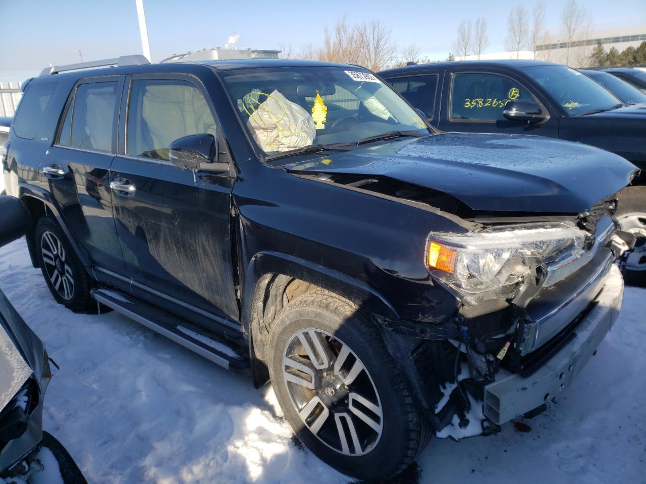 TOYOTA 4RUNNER SR 2019 with VIN JTEBU5JR2K5702409 - Photo from auction
