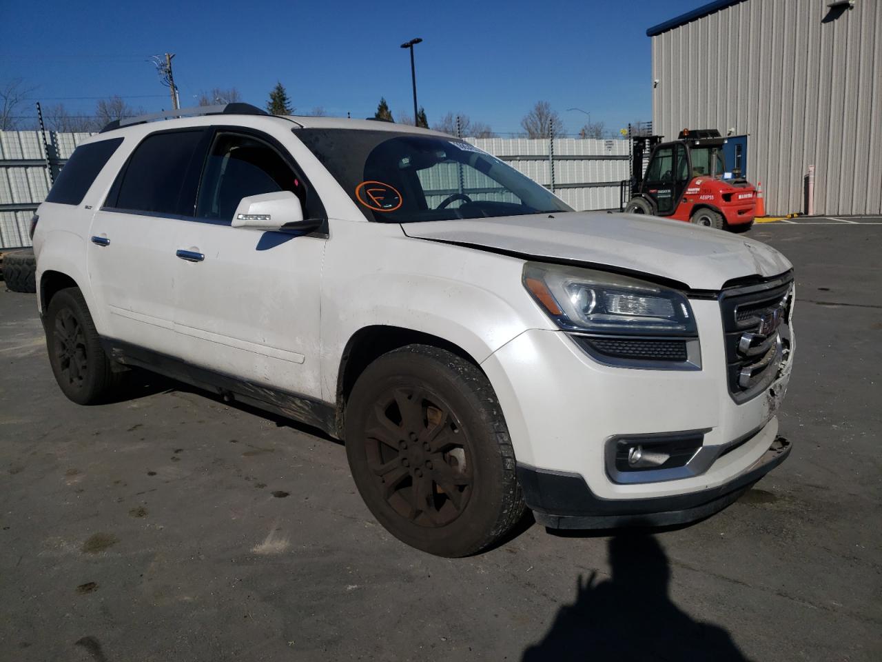GMC ACADIA SLT 2016 with VIN 1GKKVRKD5GJ139225 - Photo from auction