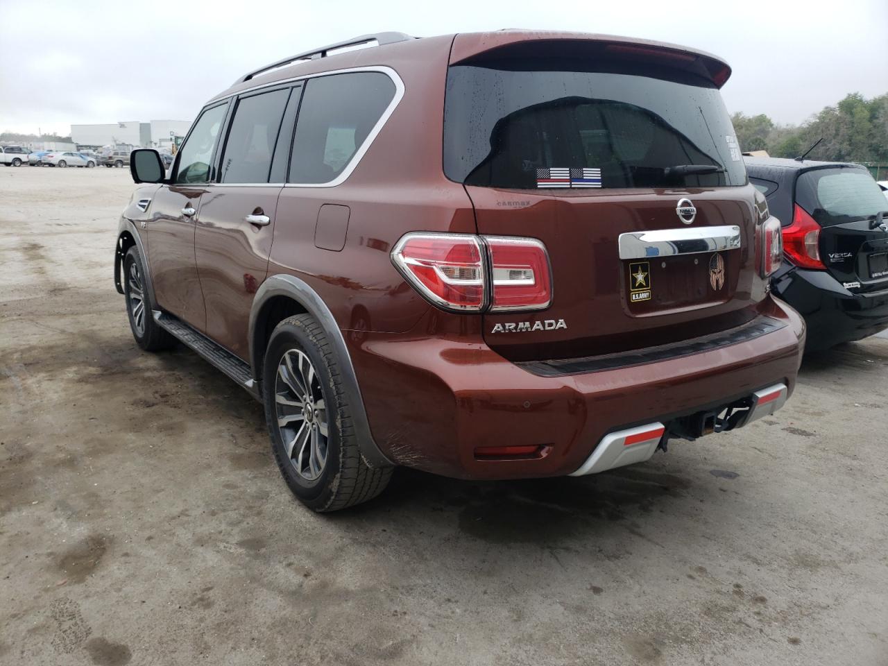 Photo 3 from auction – 2017 NISSAN ARMADA SV with VIN JN8AY2ND2H9011016