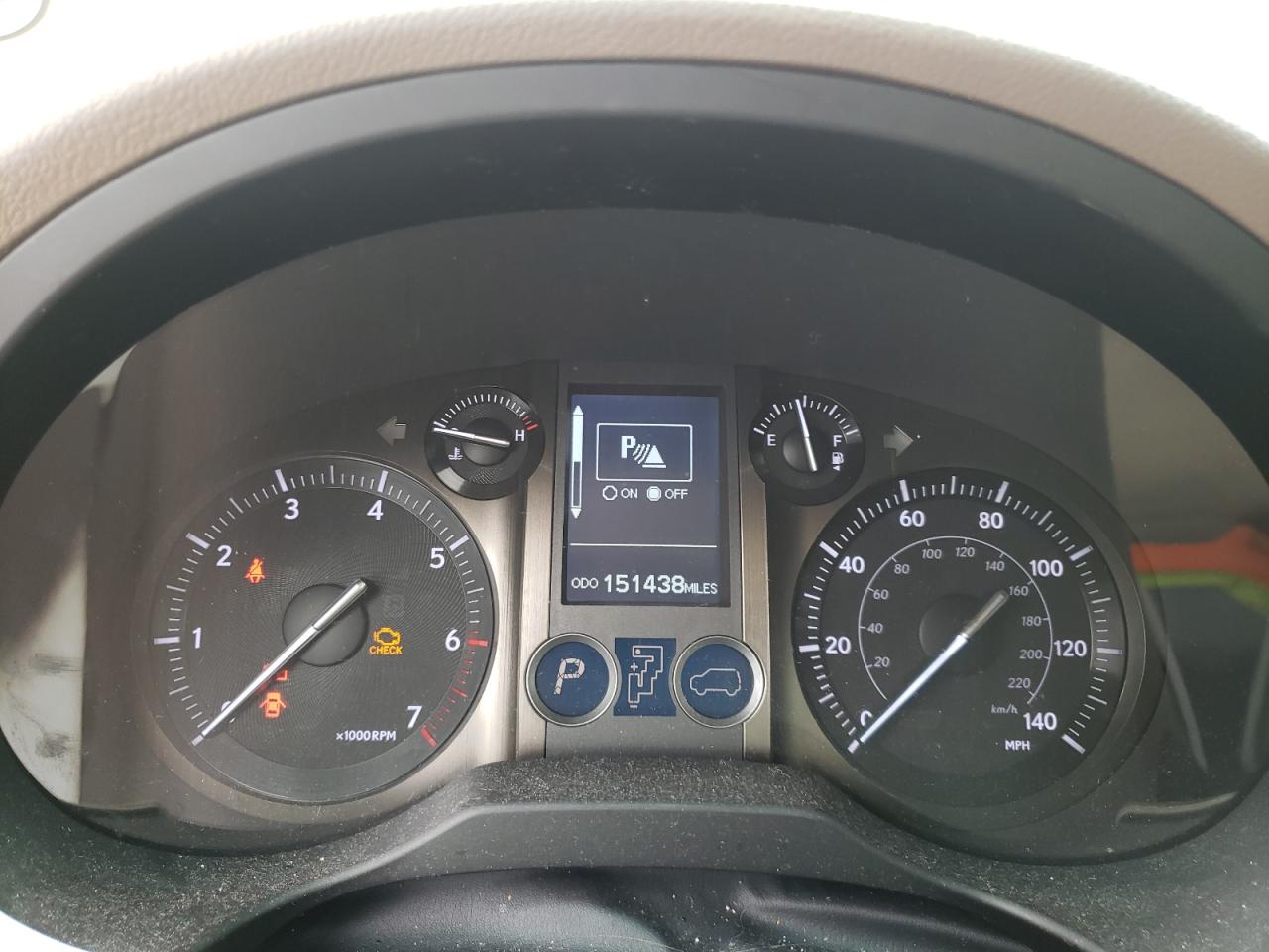 Photo 8 from auction – 2010 LEXUS GX 460 with VIN JTJBM7FX4A5001096