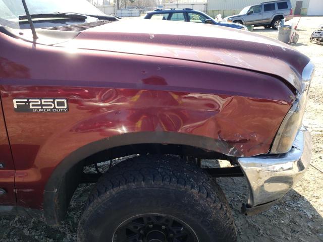 Photo 9 from auction – 2000 FORD F250 SUPER with VIN 1FTNX21F9YEB10933