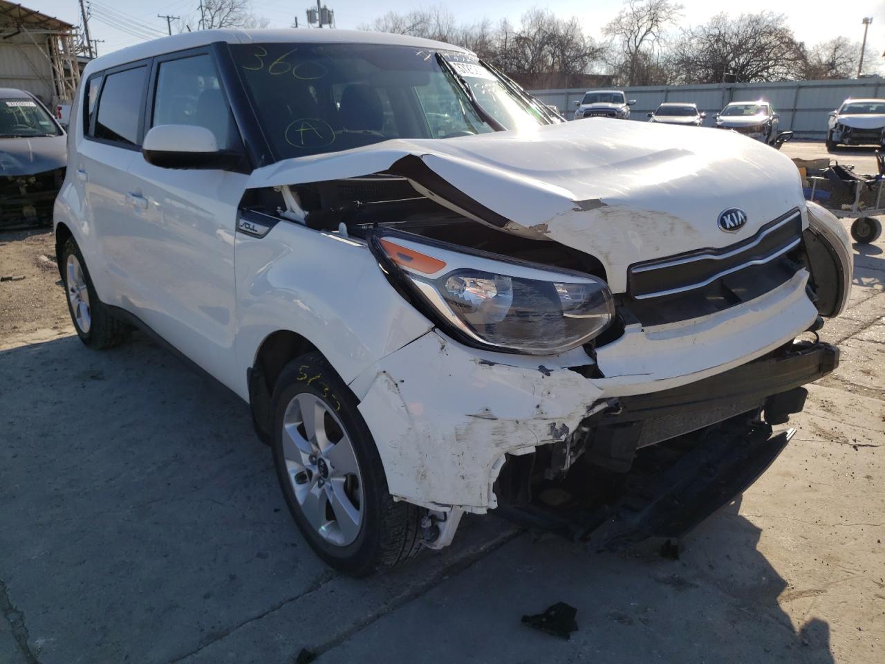 KIA SOUL 2018 with VIN KNDJN2A2XJ7535007 - Photo from auction