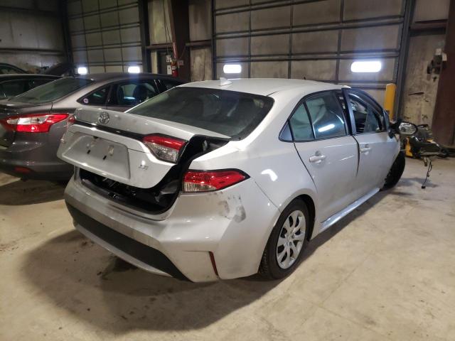 Photo 4 from auction – 2021 TOYOTA COROLLA LE with VIN 5YFEPMAE7MP167325