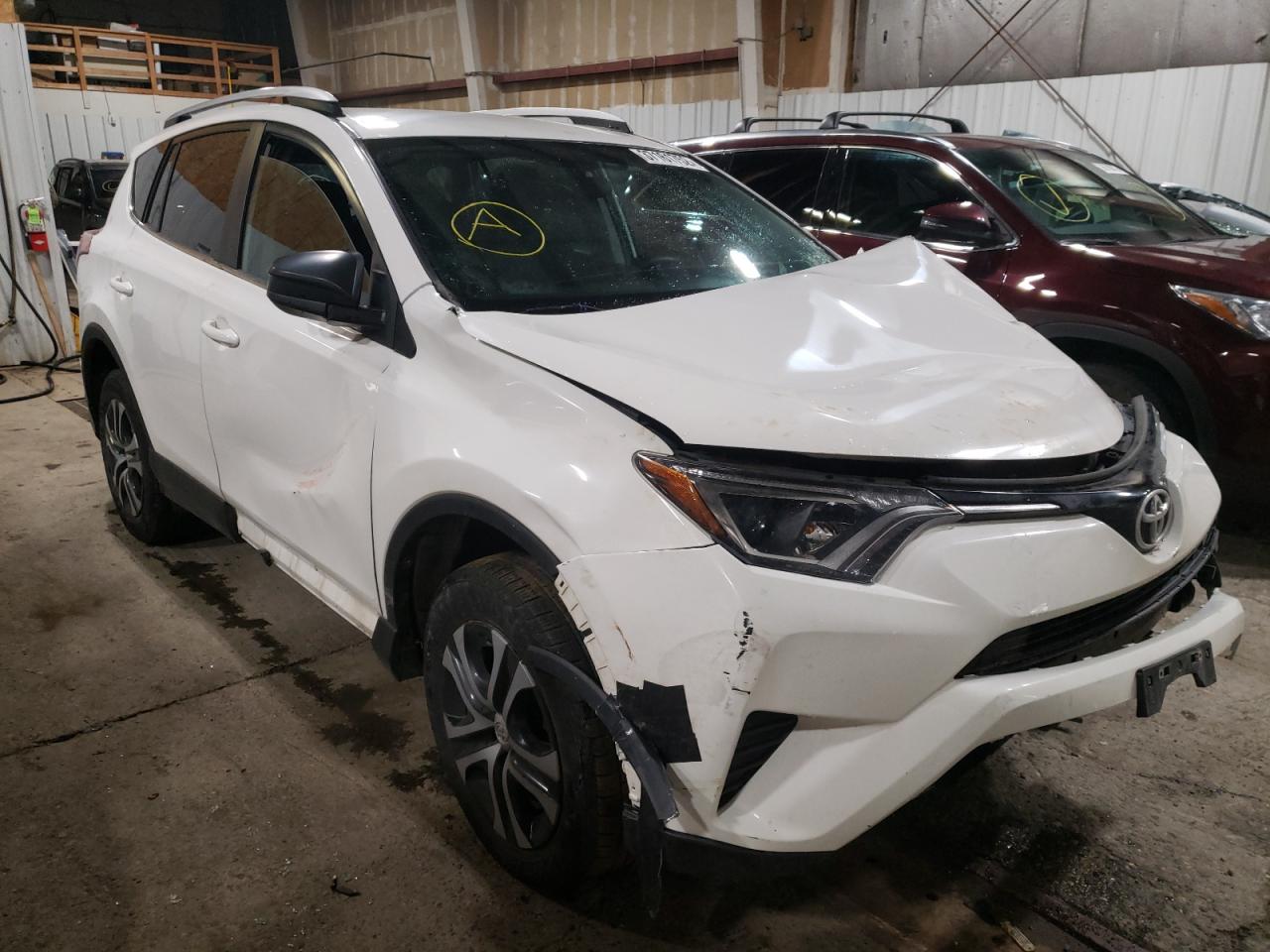 TOYOTA RAV4 LE 2016 with VIN 2T3BFREV6GW465470 - Photo from auction