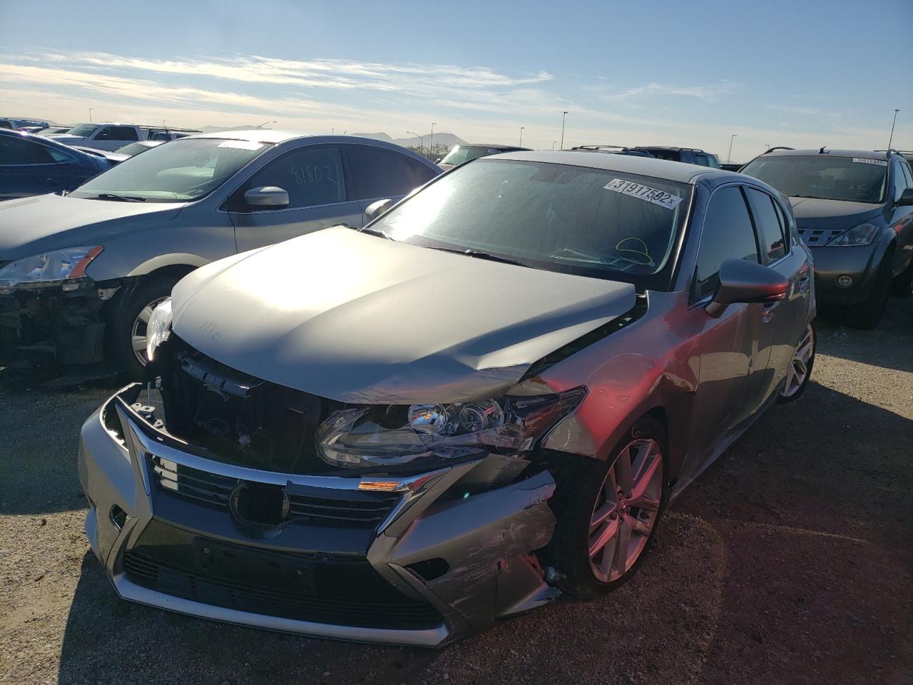 Photo 2 from auction – 2017 LEXUS CT 200 with VIN JTHKD5BH8H2293951