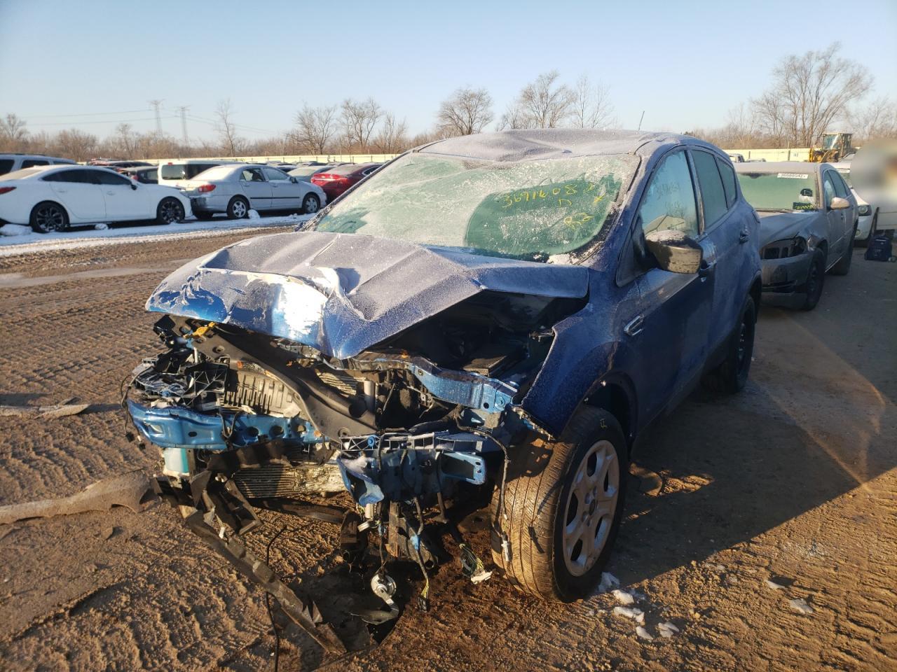 Photo 2 from auction – 2018 FORD ESCAPE S with VIN 1FMCU0F78JUB99343