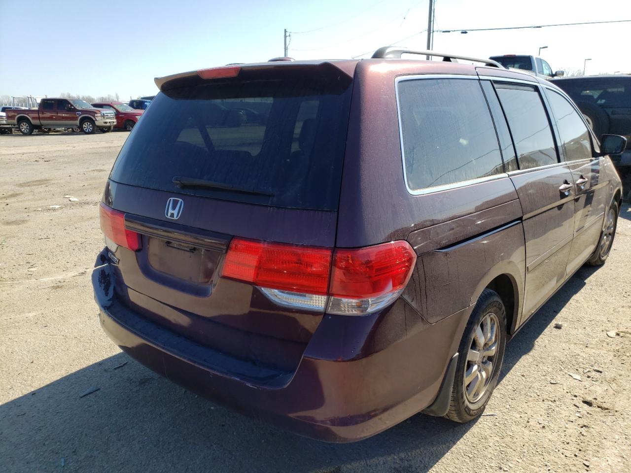 Photo 4 from auction – 2008 HONDA ODYSSEY EX with VIN 5FNRL38738B039941