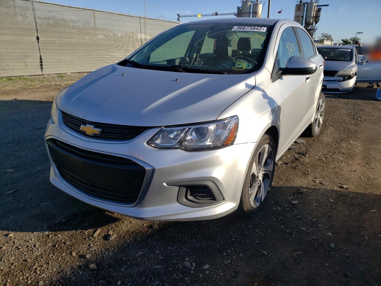 Photo 2 from auction – 2017 CHEVROLET SONIC PREM with VIN 1G1JF5SB3H4114618