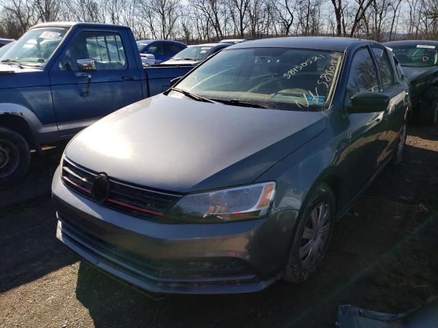 Photo 2 from auction – 2015 VOLKSWAGEN JETTA BASE with VIN 3VW2K7AJ2FM282843
