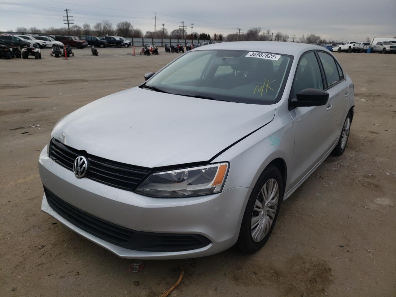 Photo 2 from auction – 2012 VOLKSWAGEN JETTA BASE with VIN 3VW2K7AJ0CM353274