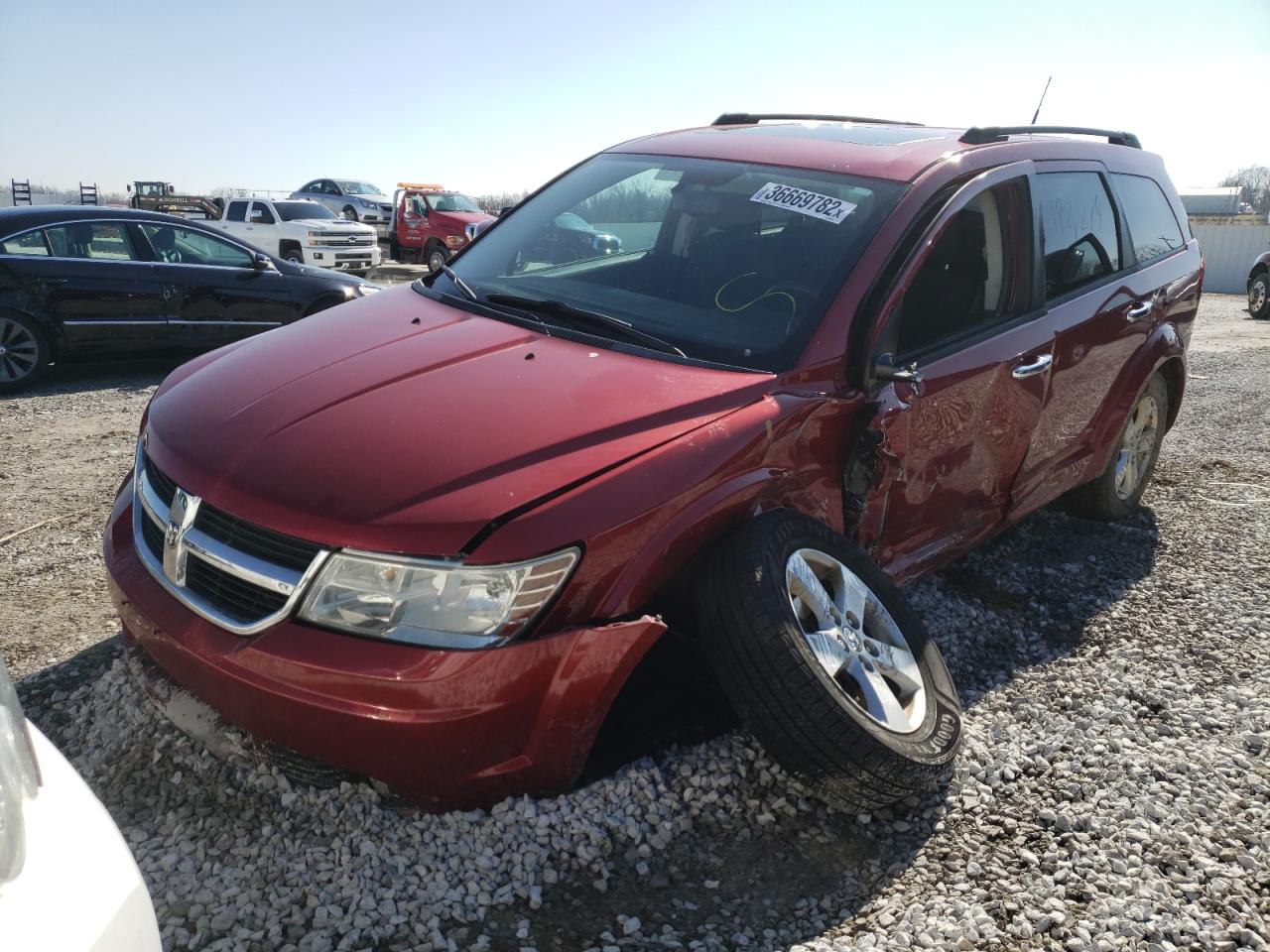 Photo 2 from auction – 2010 DODGE JOURNEY SX with VIN 3D4PG5FV0AT202659