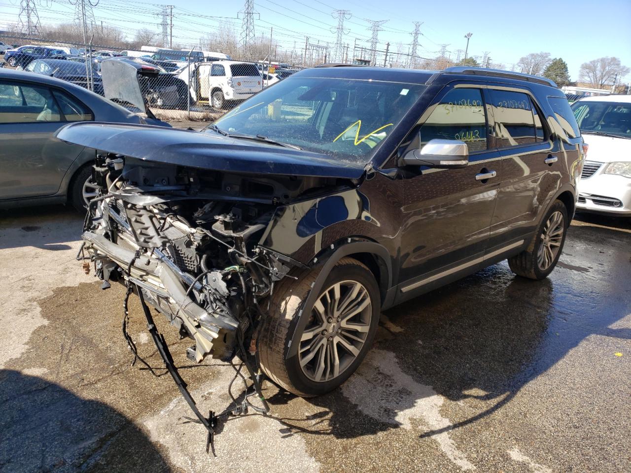 Photo 2 from auction – 2018 FORD EXPLORER P with VIN 1FM5K8HT0JGB02285