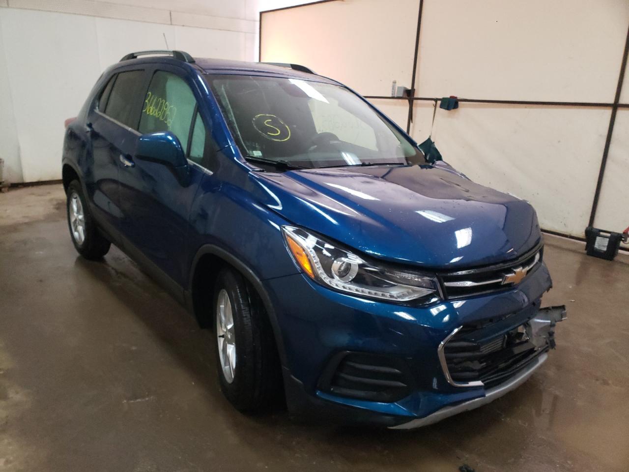 CHEVROLET TRAX 1LT 2020 with VIN 3GNCJLSBXLL175350 - Photo from auction