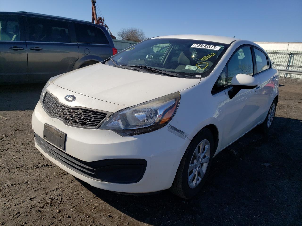 Photo 2 from auction – 2014 KIA RIO LX with VIN KNADM4A36E6389668