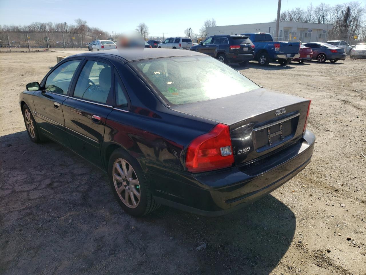 Photo 3 from auction – 2004 VOLVO S80 2.5T with VIN YV1TS59H741370174
