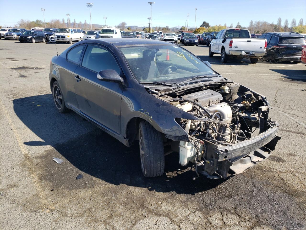 TOYOTA SCION 2007 with VIN JTKDE177X70169649 - Photo from auction