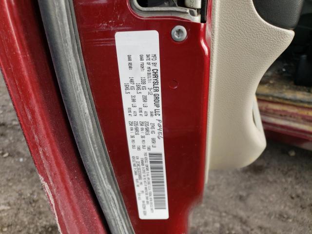 Photo 10 from auction – 2012 CHRYSLER TOWN & COU with VIN 2C4RC1BG3CR300866