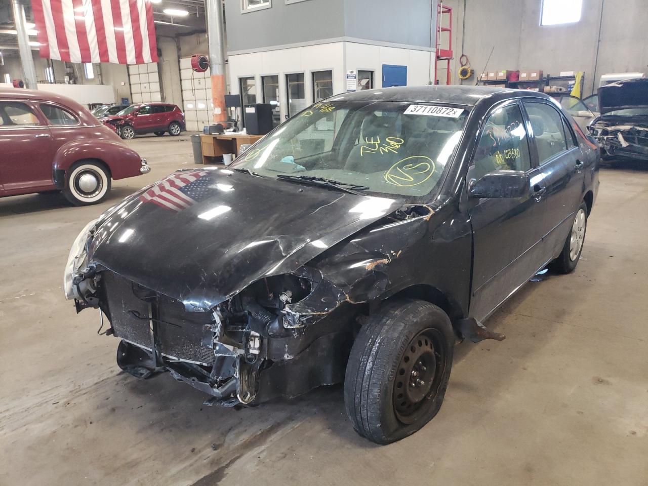 Photo 2 from auction – 2008 TOYOTA COROLLA CE with VIN 1NXBR32E98Z011801