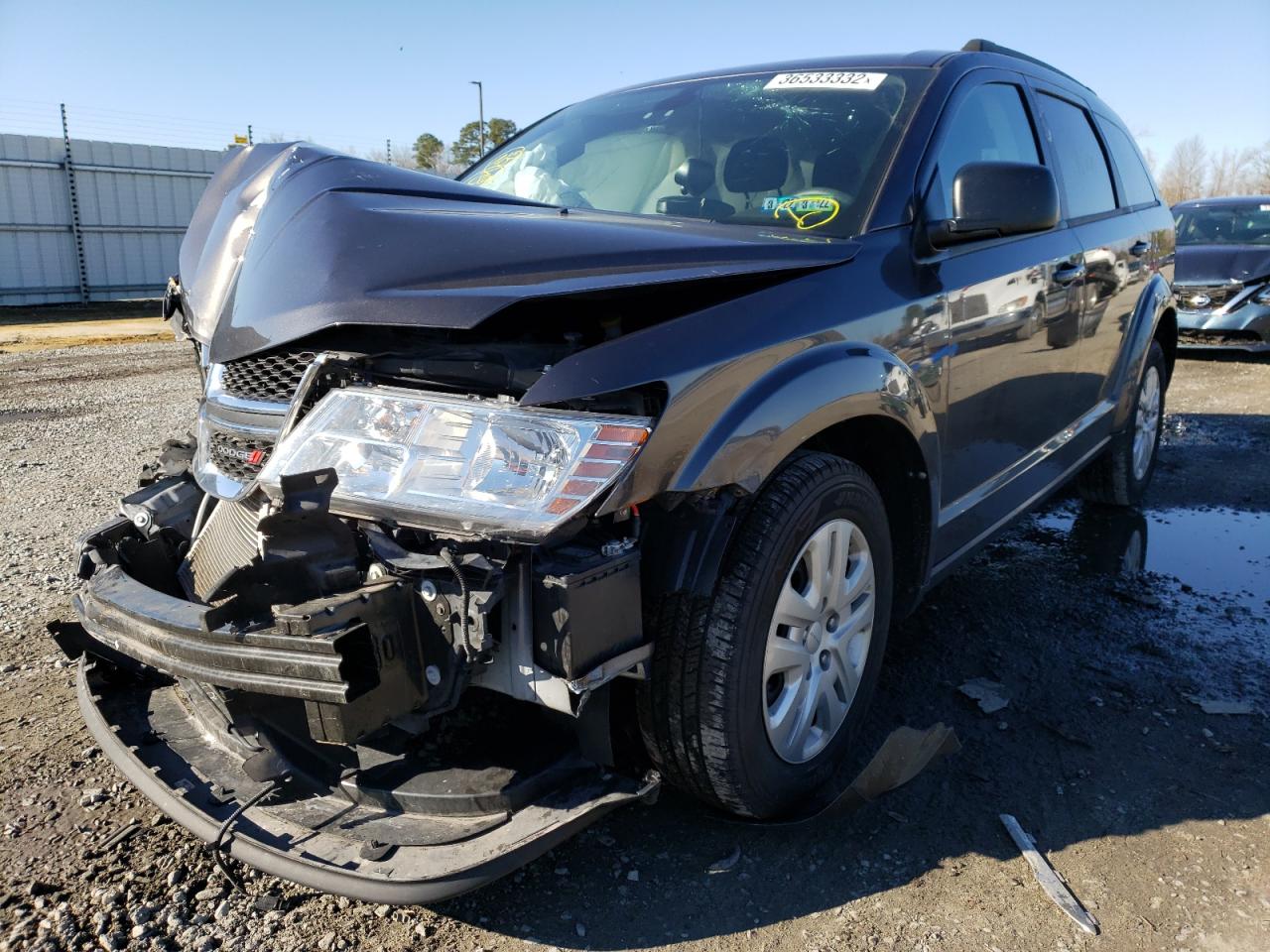 Photo 2 from auction – 2018 DODGE JOURNEY SE with VIN 3C4PDCAB3JT490667