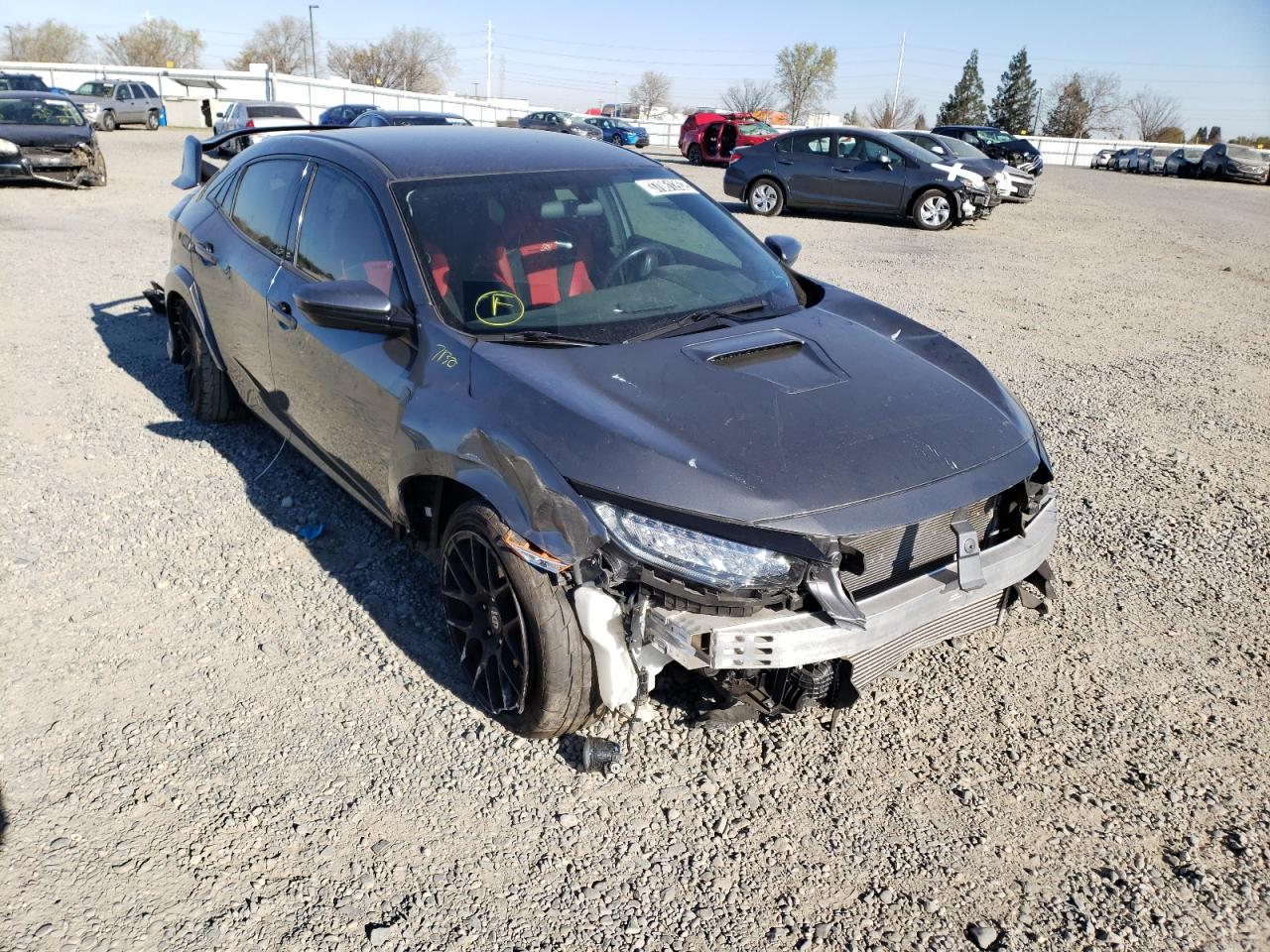 HONDA CIVIC TYPE 2019 with VIN SHHFK8G71KU200765 - Photo from auction