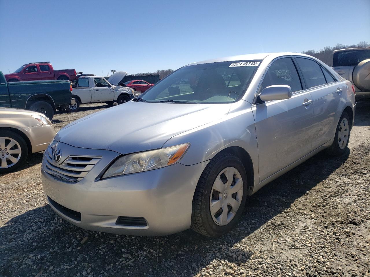 Photo 2 from auction – 2007 TOYOTA CAMRY CE with VIN JTNBE46K973065508