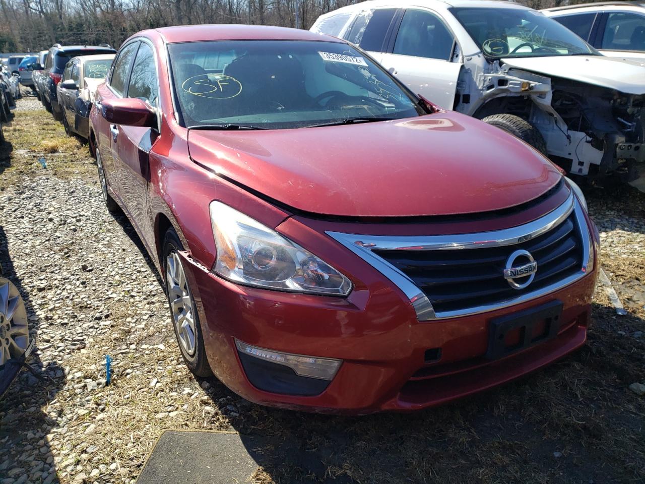 NISSAN ALTIMA 2.5 2015 with VIN 1N4AL3APXFC473023 - Photo from auction
