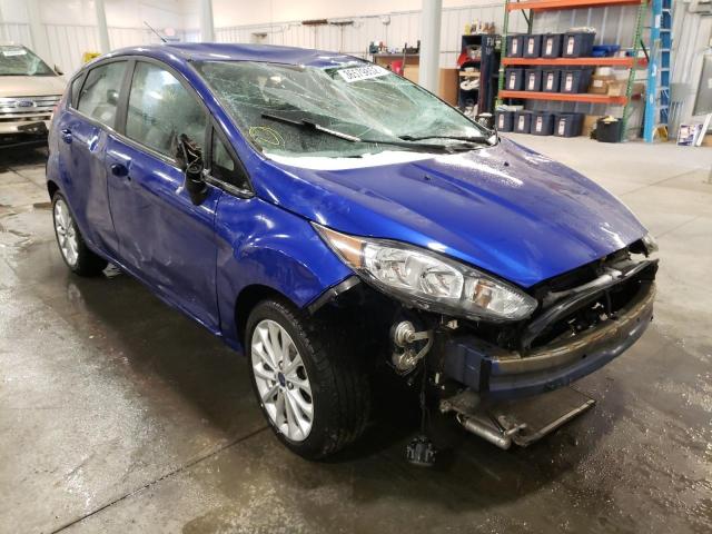 FORD FIESTA SE 2014 with VIN 3FADP4EJ5EM166191 - Photo from auction
